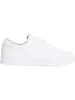 Calvin Klein Leder-Sneakers in Weiß