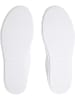 Calvin Klein Leder-Sneakers in Weiß