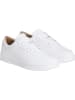 Calvin Klein Leder-Sneakers in Weiß