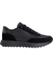 Calvin Klein Leder-Sneakers in Schwarz