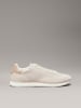 Calvin Klein Leder-Sneakers in Beige