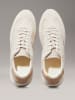 Calvin Klein Leder-Sneakers in Beige