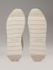 Calvin Klein Leder-Sneakers in Beige