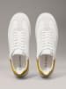 Calvin Klein Leren sneakers wit