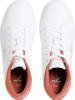 Calvin Klein Leder-Sneakers in Weiß/ Orange