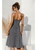 Ariel Tesoro Kleid in Schwarz/ Weiß