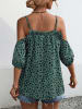 Ariel Tesoro Blouse groen/zwart