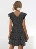 Ariel Tesoro Kleid in Schwarz/ Weiß