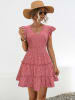 Ariel Tesoro Jurk rood/wit