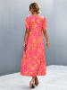 Ariel Tesoro Jurk roze/geel