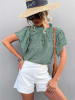 Ariel Tesoro Bluse in Grün