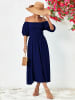 Ariel Tesoro Kleid in Dunkelblau