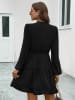 Ariel Tesoro Kleid in Schwarz
