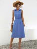 Ariel Tesoro Kleid in Blau