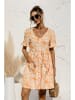Ariel Tesoro Jurk oranje/crème
