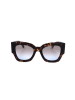 Tommy Hilfiger Damskie okulary przeciwsłoneczne w kolorze brązowo-błękitnym