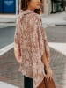 LA Angels Bluse in Braun/ Creme
