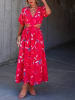 LA Angels Kleid in Rot