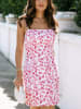 LA Angels Kleid in Pink/ Creme