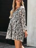 LA Angels Kleid in Schwarz/ Creme