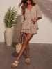 LA Angels 2tlg. Outfit in Beige