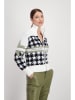 monari Cardigan in Weiß/ Schwarz