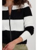 monari Cardigan in Weiß/ Schwarz