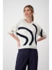 monari Trui wit/donkerblauw