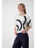 monari Trui wit/donkerblauw