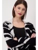 monari Vest zwart/wit