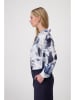monari Bluse in Blau/ Weiß
