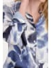 monari Bluse in Blau/ Weiß