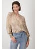 monari Bluse in Hellbraun