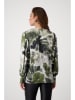 monari Bluse in Grün/ Weiß