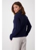 monari Rollkragenpullover in Dunkelblau