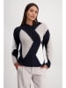 monari Sweter w kolorze czarno-kremowym