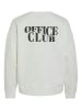 Vila Sweatshirt "Vimaldea" in Hellgrau