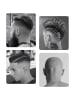 DAM Baard- & haardtrimmer blauw/goudkleurig/rood