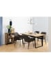 Actona 2-delige set: eetkamerstoelen "Brooke" taupe - (B)58 x (H)83 x (D)55 cm