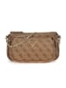 Guess Schoudertas lichtbruin - (B)24 x (H)12 x (T)4 cm