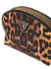 Guess Kosmetiktasche in Hellbraun/ Braun - (B)22 x (H)14 x (T)6 cm