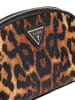 Guess Kosmetiktasche in Hellbraun/ Braun - (B)22 x (H)14 x (T)6 cm