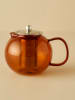 BELLA MAISON Theepot oranje/zilverkleurig - 1,45 l