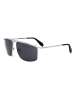 adidas Herren-Sonnenbrille in Silber/ Schwarz