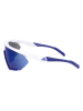 adidas Herren-Sonnenbrille in Weiß/ Blau