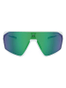 adidas Herren-Sonnenbrille in Grün/ Weiß