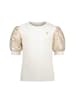Le Chic Shirt "Noshany" in Weiß/ Gold