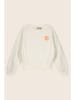 Like Flo Sweatshirt "Daffy" in Weiß