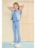 NONO Jeans-Weste "Dock" in Hellblau