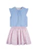 NONO Kleid "Mayke" in Hellblau/ Rosa/ Lila